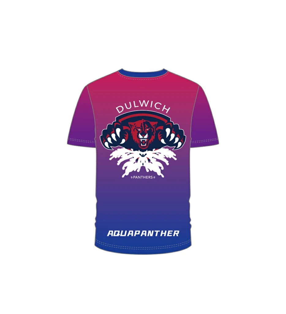 AquaPanther 游泳队T恤