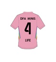 儿童Minis足球球衣-粉色